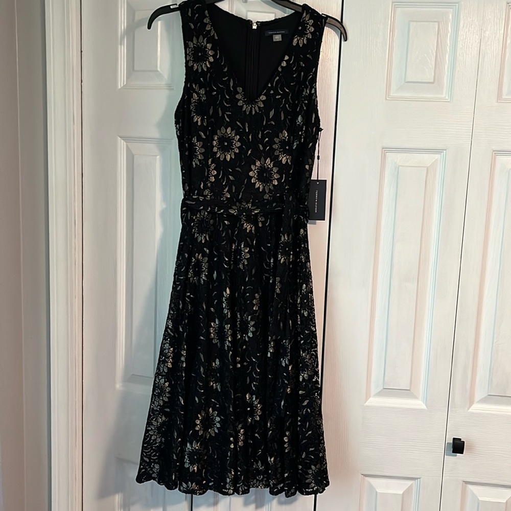 Tommy Hilfiger black sleeveless dress, brand new with tags. Size 4.